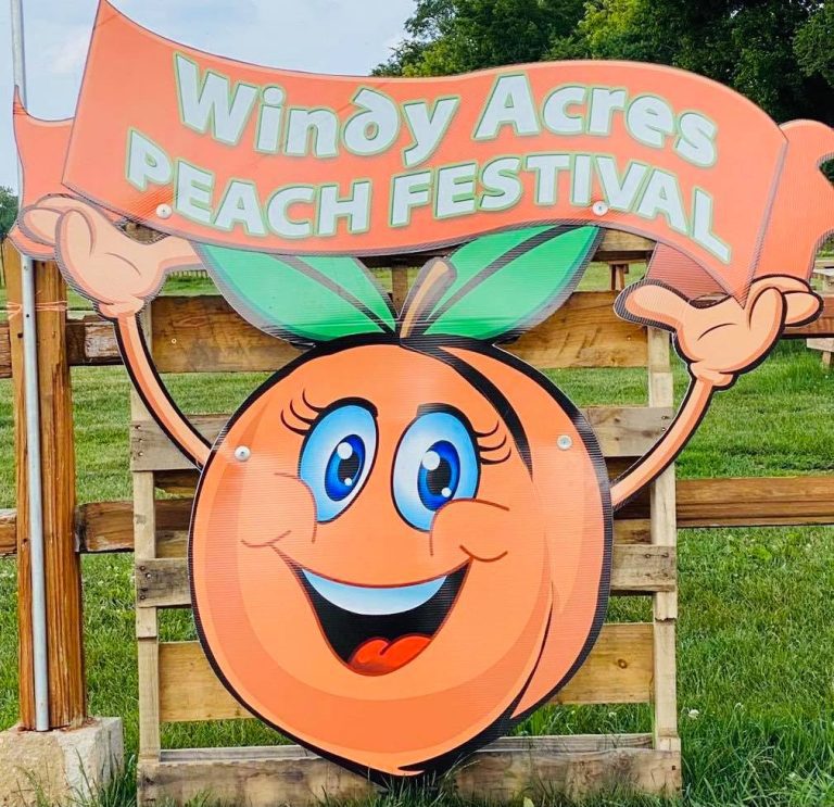 Saturday-Sunday, July 10-12, 17-19 | Windy Acres Peach Festival