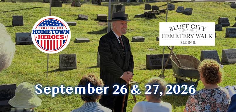 September 26 & 27 | Elgin’s Bluff City Cemetery Walk